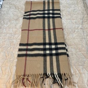 Woman’s Burberry Cashmere Scarf - great condition
